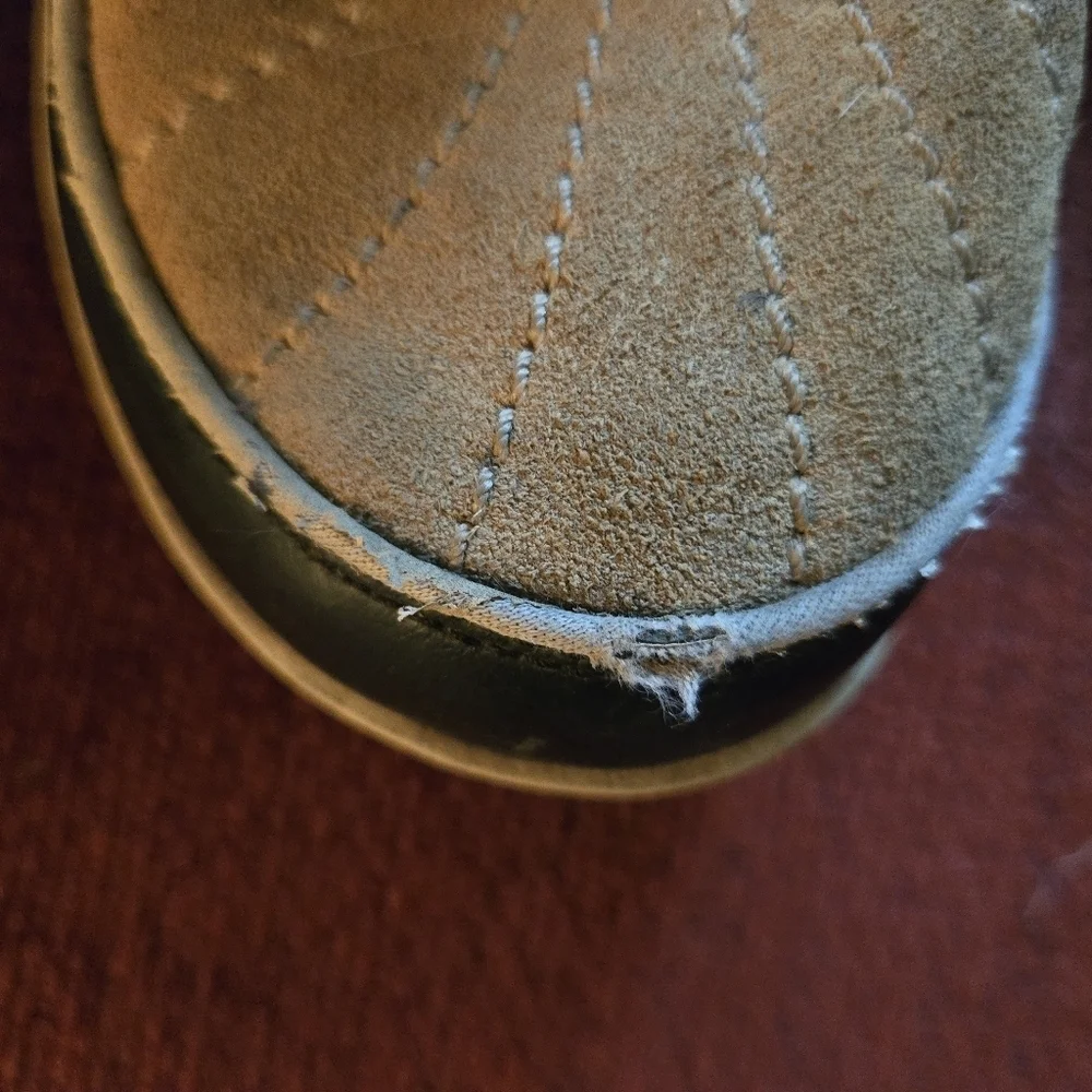 Sorel Tivoli II Lace Up Waterproof Boots Suede Tan Size 9